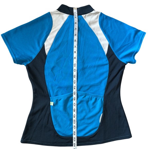 Cannondale Blue and White Cycling Jersey Women’s Size Large - Picture 6 of 8